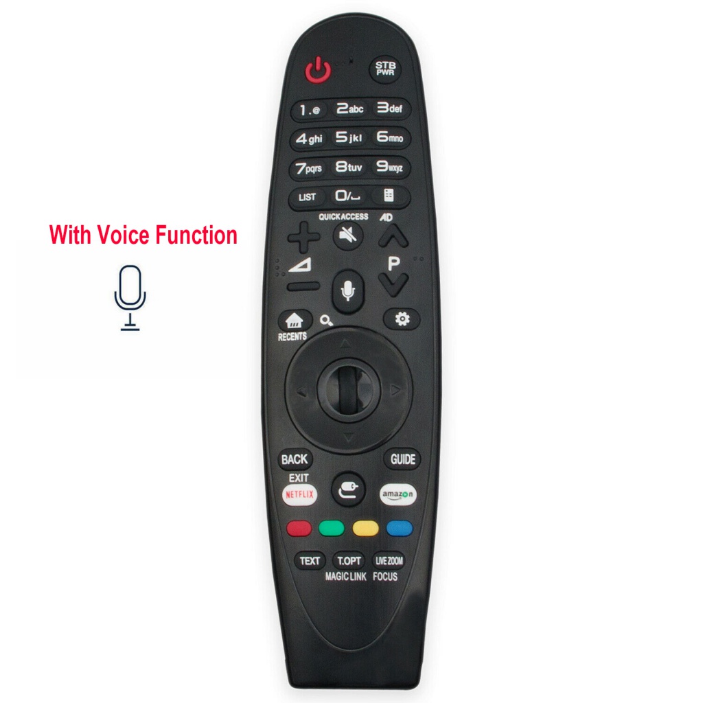 Magic Voice รีโมทคอนโทรลทดแทนสําหรับ LG 43UJ6560 49UJ6500 49UJ6560 49UJ7700 55SJ8500 65SJ9500 สมาร์ท