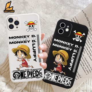 เคสโทรศัพท์มือถือ ซิลิโคนนุ่ม ลายอะนิเมะลูฟี่ วันพีซน่ารัก สําหรับ Xiaomi Redmi 9 9A 9C 9T 10 10A 10C Note 5A Poco X3 M3 F4