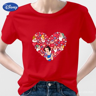 Snow White T Shirts Women Tie Dye Shirt Disney Street Fairy Grunge Kawaii Harajuku 2022 New Oversize_03