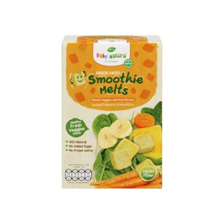 เบบี้เนเชอร่าสมูทตี้ฟรีซดรายผักผลไม้รวมBABYNATURA FREEZEDRIED MIXEDVEGGIESFRUIT