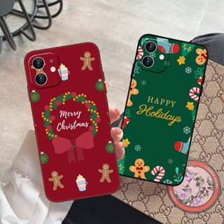 เคสโทรศัพท์มือถือ แบบนิ่ม ผิวด้าน ลาย The Merry Christmas สําหรับ OPPO A54 A15 A15S A16 A16S A12 A12E A3S A5S A5 A9 A53 A33 2020 A83 A91 A92 A93 A94 A95 A75S A59 A71