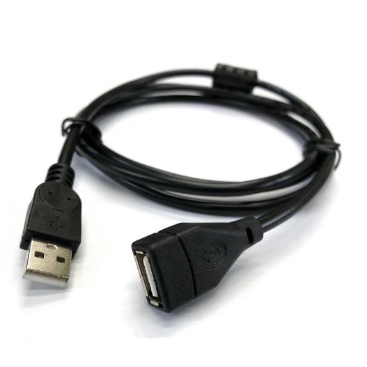 สาย USB ชายหญิง 1.5M, 3 M, 5 M BLACK / USB EXTENSION / USB EXTENDER