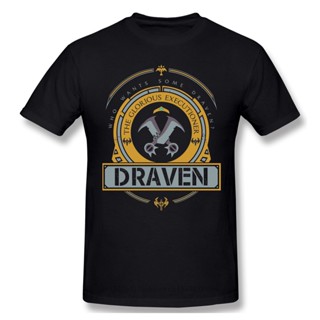 DRAVEN LIMITED EDITION T Shirt White League Of Legends LOL MOBA Printed Tshirt Summer Large TShirts_01