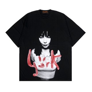 เสื้อยืด ลาย Kkontener BJORK สีดํา