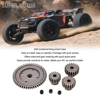 Super Motor 50T Spur Gear 16T 18T 20T Pinions ชุดอัพเกรดชิ้นส่วนสำหรับ ARRMA Mojave 1/7 RC Car สำหรับ KRATON 1/8