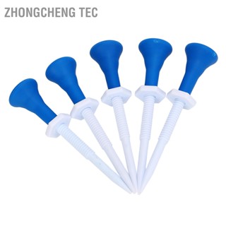 Zhongcheng Tec น็อตสกรูหกเหลี่ยม พลาสติก ยาว 85 มม. ปรับได้ อุปกรณ์เสริม สําหรับฝึกตีกอล์ฟ 5 ชิ้น