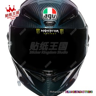 Motogo Rider 46 Rossi Same Style AGV หมวกกันน็อคเลนส์สะท้อนแสงสติกเกอร์ตัวอักษรที่ไม่ซ้ํากัน