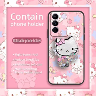 Original New Arrival Phone Case For VIVO S16/S16 Pro/V27/V27 Pro
/V27E 5G
 drift sand Kickstand Dirt-resistant Anti-knock Waterproof Durable Cartoon