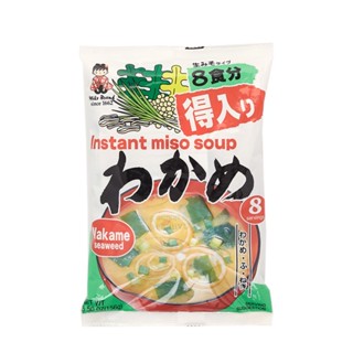 ชินซูอิชิ MISO ซุปเต้าเจี้ยวผสมสาหร่าย156ก.SHINSYU ICHISOUP WAKAME156G