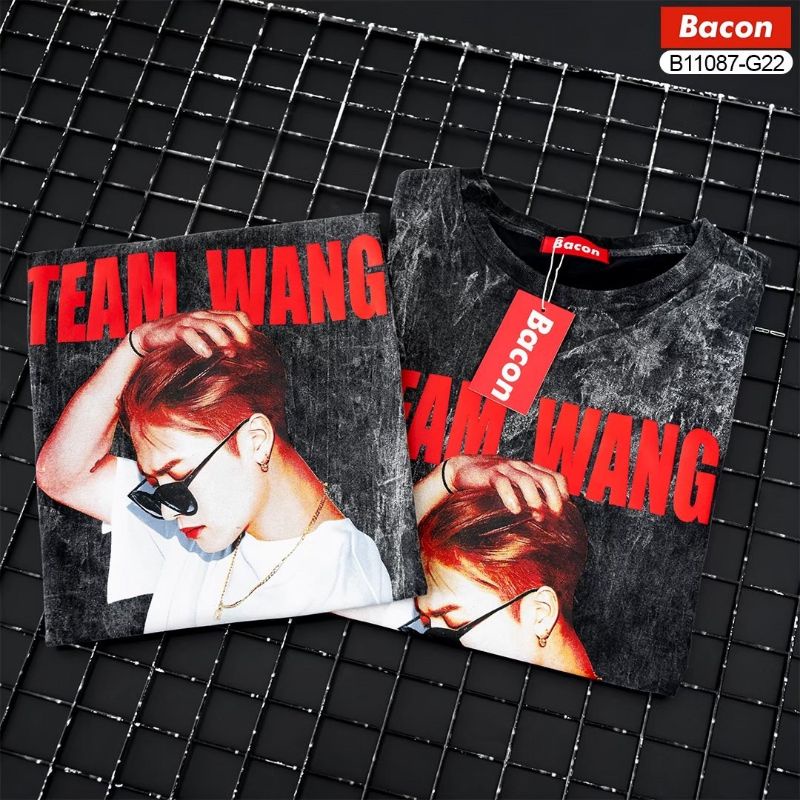 เสื้อฟอกOversize TEAM WANG