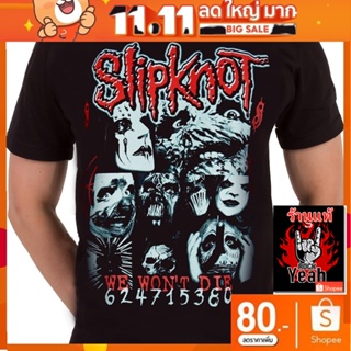 เสื้อวง SLIPKNOT เสื้อเท่ห์ แฟชั่น เสื้อวินเทจ สลิปน็อต RCM763