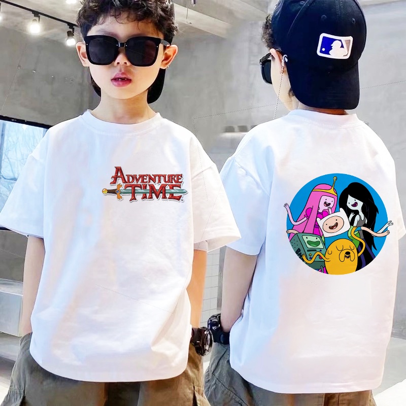 Adventure Time เสื้อยืด Unisex สําหรับผู้ชายและผู้หญิง