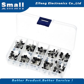 Bc 337 Bc 327 2 N 2222 2 N 2907 2 N 3904 2 N 3906 S 8050 A 1015 C 1815 ทรานซิสเตอร์ Assortment Kit 10value 200 ชิ้น