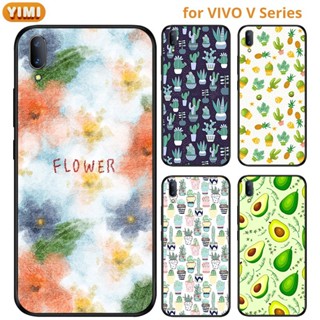 เคส VIVO V27 V27E V25 V25E V11 V11i V15 V17 V19 NEO PRO 1804 1819 5G มือถือสำหรับเคสโทรศัพท์มือถือลายกระบองเพชรสําหรับ