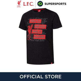 LIVERPOOL FOOTBALL CLUB YNWA Text เสื้อยืดผู้ชาย