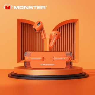 ของแท้ Monster XKT08 หูฟังบลูทูธไร้สาย กันน้ํา ความล่าช้าต่ํา HIFI สําหรับเล่นเกม