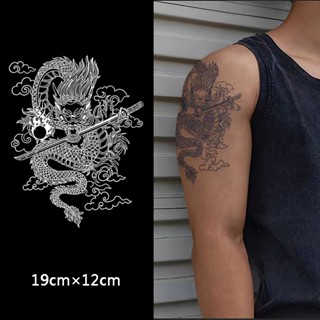 【COCO Magic tattoo】สติกเกอร์รอยสักชั่วคราว กึ่งถาวร กันน้ํา ติดทนนาน 15 วัน 19 ซม.*12 ซม.