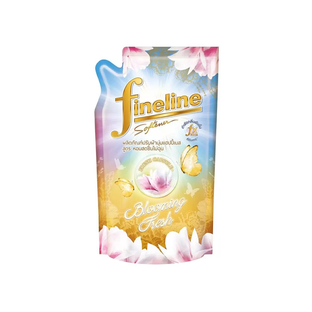 HOMEHAP FINELINE น้ำยาปรับผ้านุ่ม สูตร Happiness 500 มล. สีทอง น้ำยาปรับผ้านุ่ม