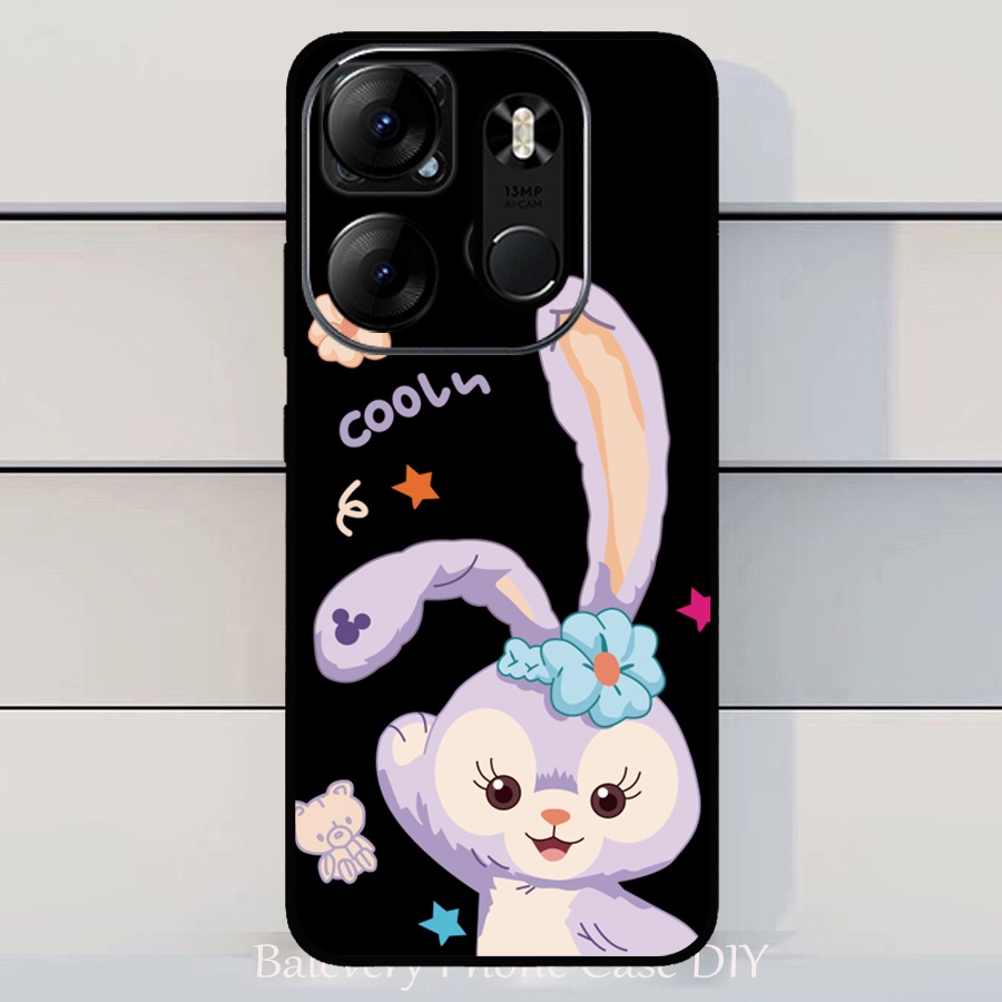 Tecno Spark GO 2023 POP 7 Pro Infinix Smart 7 เคสกันกระแทก TPU การ์ตูน ซิลิโคน ป้องกัน เคสโทรศัพท์ ด้านหลัง