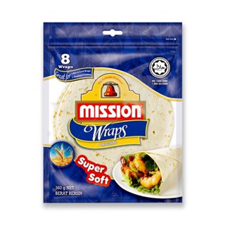 แผ่นแป้ง  มิชชั่น รสดั้งเดิมMISSION WRAPS ORIGINAL