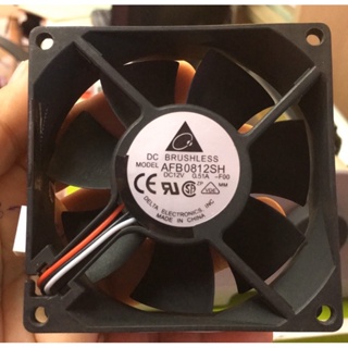 พัดลม FAN DC BRUSHLESS MODEL AFB0812SH  DC12V 0.51A พร้อมส่งที่ไทย