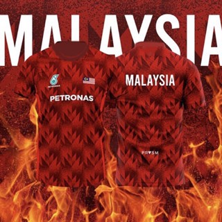 เสื้อกีฬาแบดมินตัน PETRONAS Harmony Red