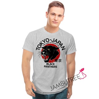 Jambutree Tokyo Japan Black Panther Tattoo Graphic Unisex Streetwear T-Shirt Tee Tshirt Baju READY STOCK STOK SEDIA_09