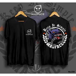 MAD FACE Devil Dog T-Shirts 2022 New D53  Japanese Breathable Trend_02