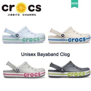 crocs แท้ Bayaband clog ไปทะเล รองเท้าชายหาด กันลื่น น้ําหนักเบา