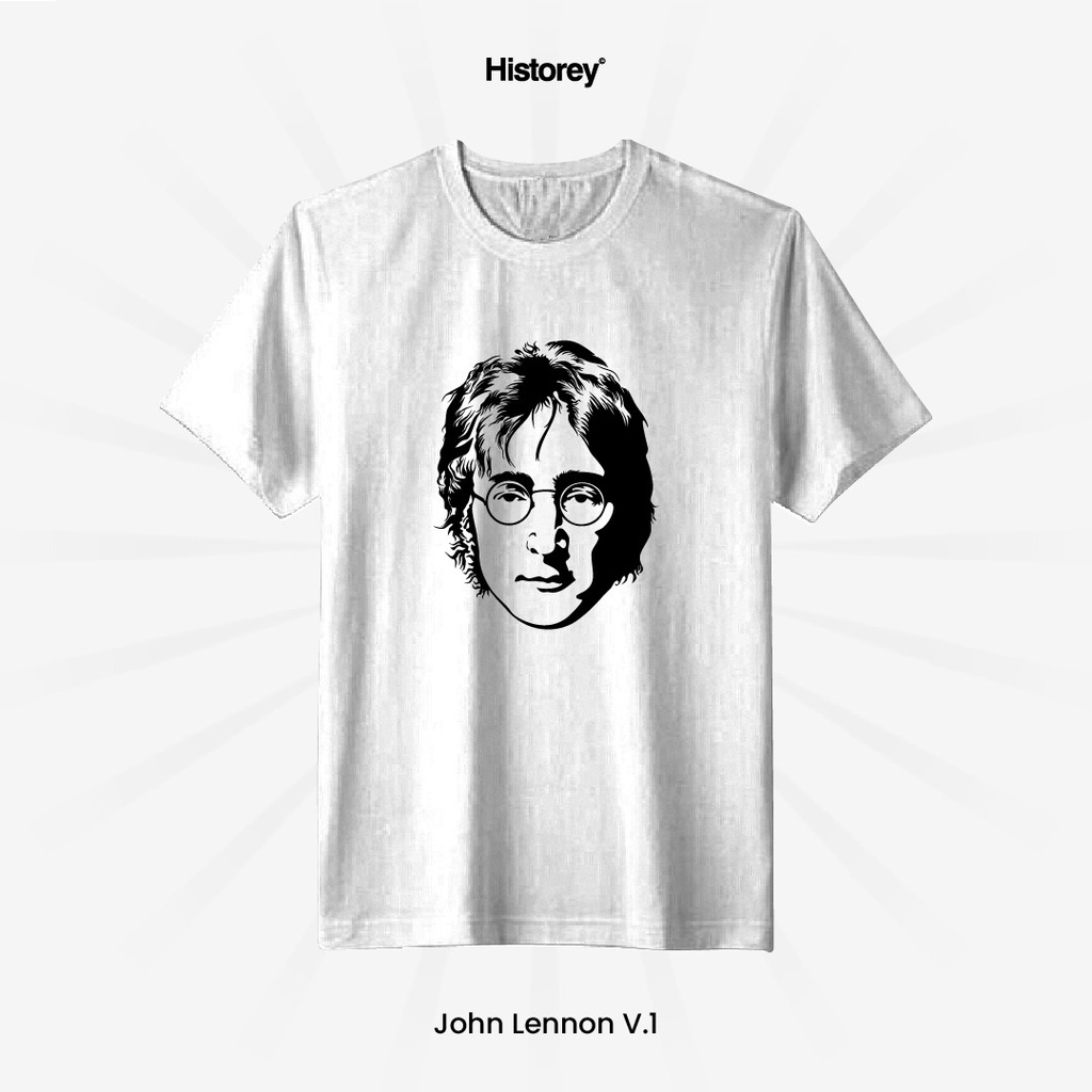 เสื้อยืด | เสื้อยืดวง | John Lennon V.1 Premium Cotton Combed 24s