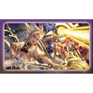 พร้อมส่ง Playmat แผ่นรองเล่นการ์ด ชินบัดดี้ไฟท์ แบบยาง Vol.4 ลาย Aktar Pheido (BF-S-MPT04)