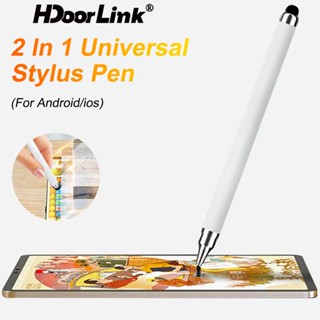 Hdoolink 2 in 1 ปากกาสไตลัส สากล สําหรับแท็บเล็ต โทรศัพท์มือ…