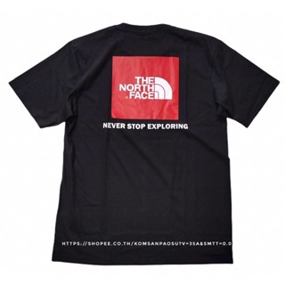 [S-5XL]เสื้อยืด The North Face เสื้อ The North Face เสื้อสตรีทโอเวอร์ไซส์