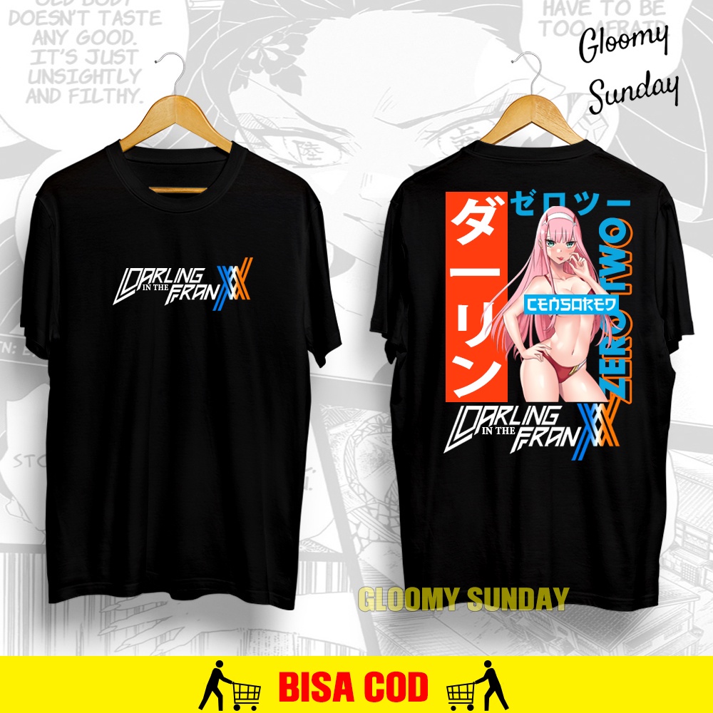 Darling In The Franxx Zero Two Japanese Anime T-Shirt_01