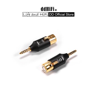 Dd ddHiFi XLR44C อะแดปเตอร์สายเคเบิลหูฟัง XLR 4Pin เป็น 4.4 มม. XLR 4Pin 4.4 มม.