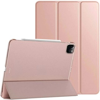 เคสแท็บเล็ตหนัง PC แข็ง ผิวด้าน น้ําหนักเบา บางมาก พร้อมขาตั้ง สําหรับ iPad Pro 12.9 2022 2021 2020 2018 iPad Pro 12.9 2015 2017