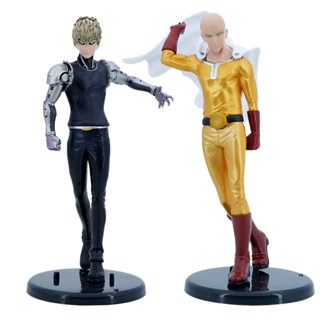 ฟิกเกอร์การ์ตูนญี่ปุ่น Saitama Genos Action FIgure One Punch Man ขนาด 20 ซม. สําหรับเด็ก