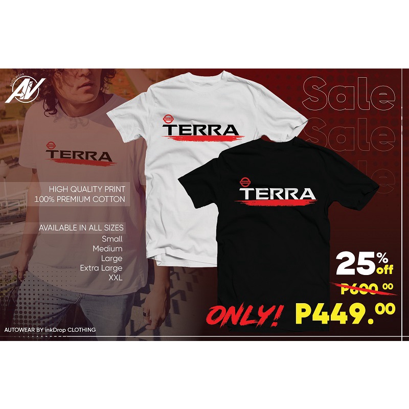 Nissan Terra T-Shirt/Tee Premium Cotton Unisex_12