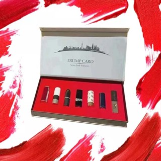 Seven Little Fortunes Lipstick Sample Set (with Tote Bag) Valentines Day Gift for Girlfriend