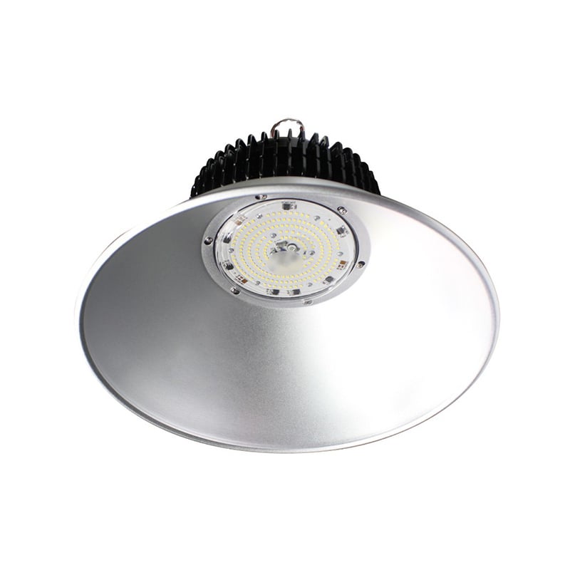 โคมไฟไฮเบย์ (16นิ้ว) LED 150 วัตต์ Daylight BEC รุ่น Dublin 150W/65K ขนาด 42.7x42.7x31.4 ซม. สีเงิน