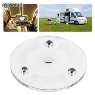 Aries306 12V/24V โคมไฟเพดานภายใน LED โคมไฟอ่านหนังสือพร้อมสวิตช์หรี่แสงได้สำหรับ RV/Caravan/Camper/เรือ Mini Section