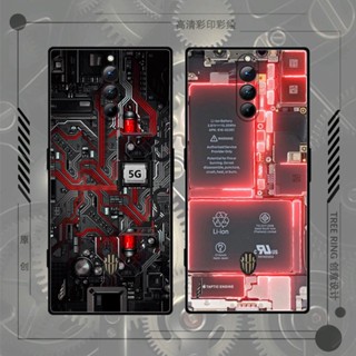 เคสโทรศัพท์มือถือ TPU สไตล์เรโทร สําหรับ ZTE Nubia Red Magic 8 Pro Magic8Pro NX729J Nubia RedMagic 8 Pro Plus Pro+