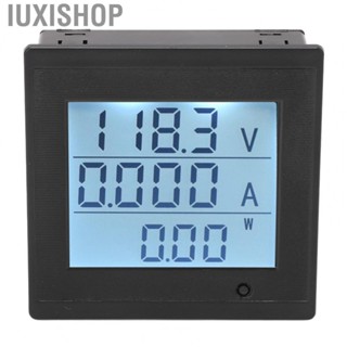 Iuxishop Digital Voltmeter LCD Screen Current Meter DC 6‑200V Volt  Alarm Function