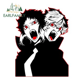 Earlfamily สติกเกอร์ไวนิล ลายอนิเมะ Bungou Stray Dogs 13 ซม. x 10 ซม. สําหรับติดตกแต่งรถยนต์ แล็ปท็อป รถจักรยานยนต์