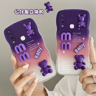 เคส vivo y12 เคส vivo y11 เคส vivoy15 เคส vivo y17 เคสโทรศัพท์มือถือ แบบนิ่ม ลายตุ๊กตา ป้องกันกล้อง ขอบหยัก สามมิติ สําหรับ Vivo Y11 Y15 Y12 Y17