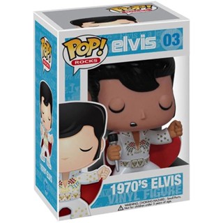 ฟิกเกอร์ Funko 03 Elvis Presley 70s Aloha Pop Rocks ของเล่นสําหรับเด็ก