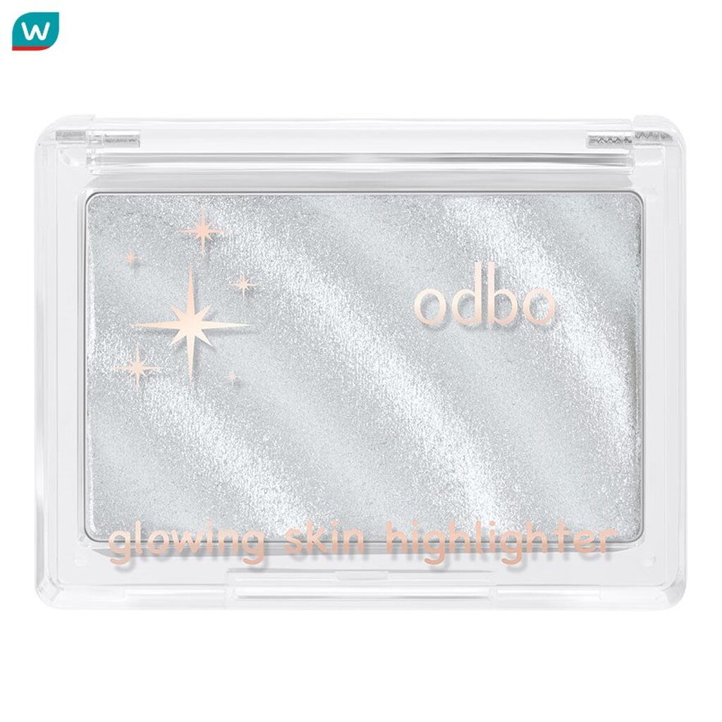 Odbo โอดีบีโอ โกลววิ่ง สกิน ไฮไลท์เตอร์ 4.5ก. 03 สโนว์ คิส