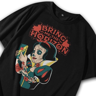 เสื้อยืด พิมพ์ลายวง Thrash Metal Bring Me the Horizon Band พรีเมี่ยม 283