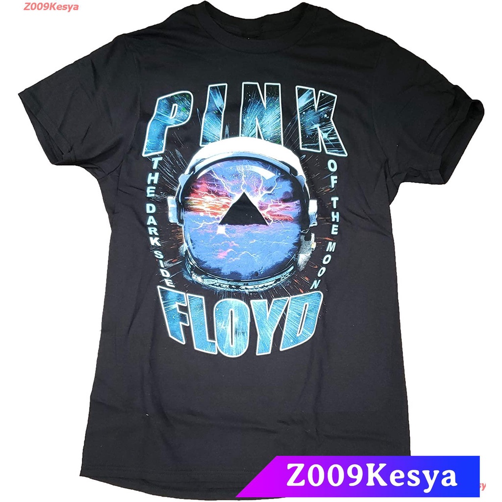 Z009Kesya เสื้อยืดสีพื้นไซส์ใหญ่ MTV Music Television Pink Floyd Style Logo Premium T-Shirt discount Pink Floyd พิงค์ฟรอ