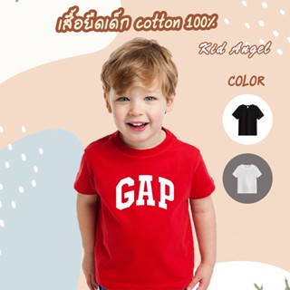 เสื้อยืดเด็ก GAP แก็ป ชาย/หญิง เสื้อแฟชั่น ฤดูร้อน สําหรับเด็กอายุ 2-9 ขวบ เสื้อผ้าเด็ก ชุดเด็กผู้ชาย ผู้หญิง